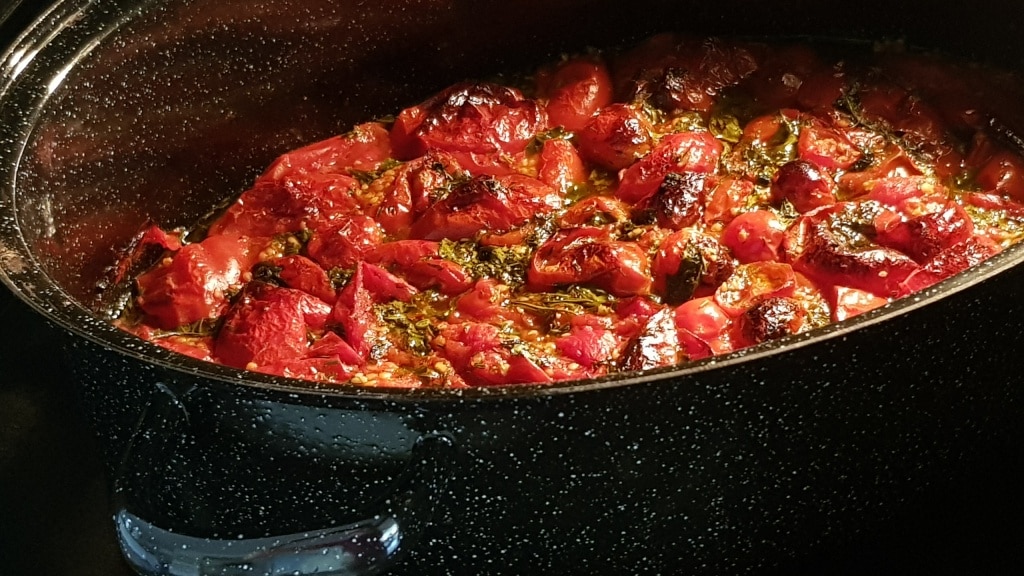 Geröstete Tomaten, Tomate, Sauce